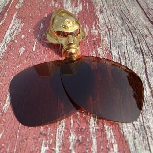 Glintbay 100% Precise-Fit Polarized Replacement Lenses for Oakley Dispatch 2 Sunglass - Bronze Brown