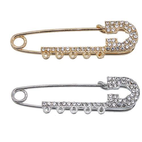 Classic inlaid full large pendant charm pin female brooch jewelry accessories fashion wild can diy pendant