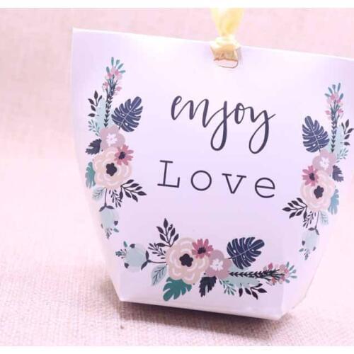 5pcs New Good Luch Best Wishes&Wedding Favourate My Love Gift Box Halloween Festival Box Mothers' Day Gift Box Thanks Box