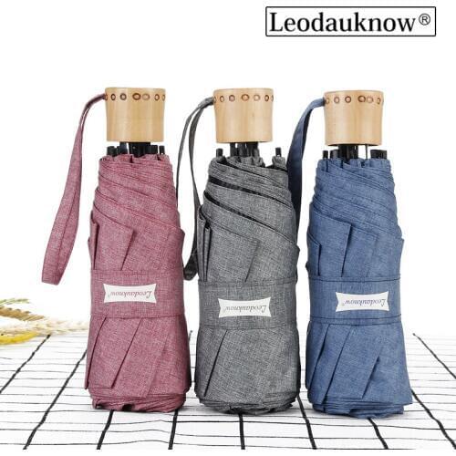 Компактные зонты Leodauknow China At AliExpress