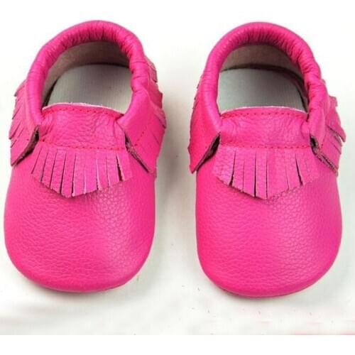 Newborn Baby Girl Boy Shoes Genuine Leather Soft Sole Kids First Walkers Shoes Anti-Slip Comfortable toddler infant shoes