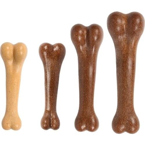 Dog toys for large dogs Dog toys for small dogs Molar toys bone beef scent molar solid teeth wear-resistant and bite-resistant