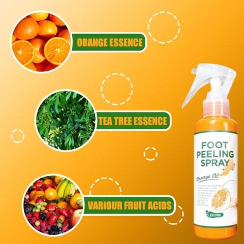 Foot Care Spray Moisturizing Moisturizing Repair Skin Care Moisturizing Chapped Spray Natural Orange Pedicure Hands Dead TSLM1