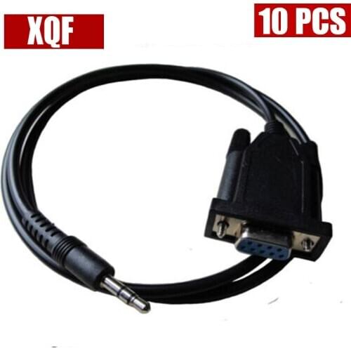 XQF 10PCS Programming Cable for ICOM IC-V8 IC-V8000 IC-2800H ALINCO Radio DJ-X10, DJ-X3 Radio