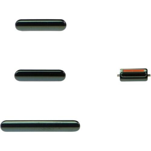 10Sets/lot Silver/Black/Gold/Green Color Volume Key Switch Power Lock Side Button Set for Apple iPhone 11 Pro/11 Pro Max