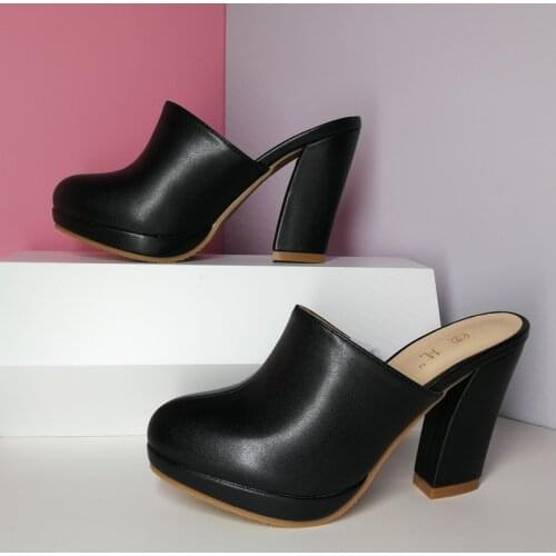 2021 Ladies Sandals Slip On High Heel Womens Summer Shoes 3.5#20/10D50