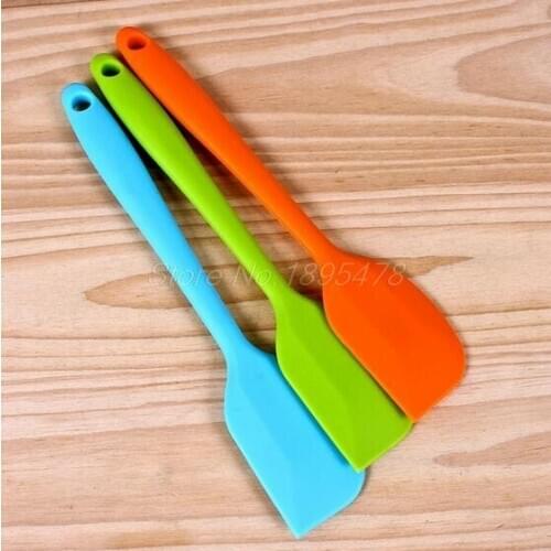 300PCS Kitchen Silicone Cream Butter Cake Spatula Mixing Batter Scraper Brush Butter Mixer Cake Brushes Baking Tool Kitchenware