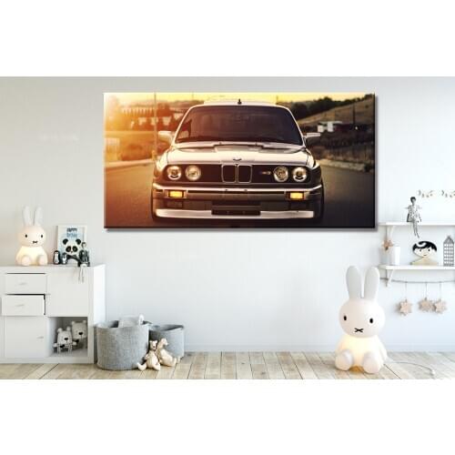 Abstract HD Print Wall Art Frame Canvas Pictures Sports Car Sunset Landscape Painting Poster Home Decor For Living Room Mural