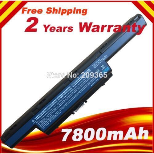 7800mAh 11.1v Laptop Battery For Acer For Aspire V3 471G 551G 571G 771G E1 421 431 471 531 571 Series