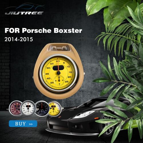 Original car style FOR Porsche Boxster 2014-2015 car interior dashboard stopwatch decoration clock time