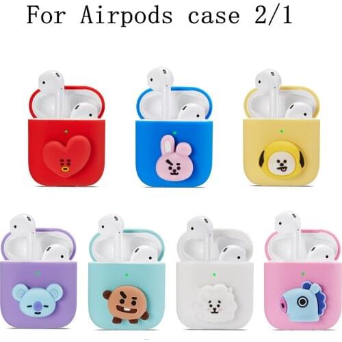 For Girls Air Pods 2/1 case Cartoon cute Airpod Earphone Accessorries luxury Air Pods Protwctor For Apple airpods case Cover