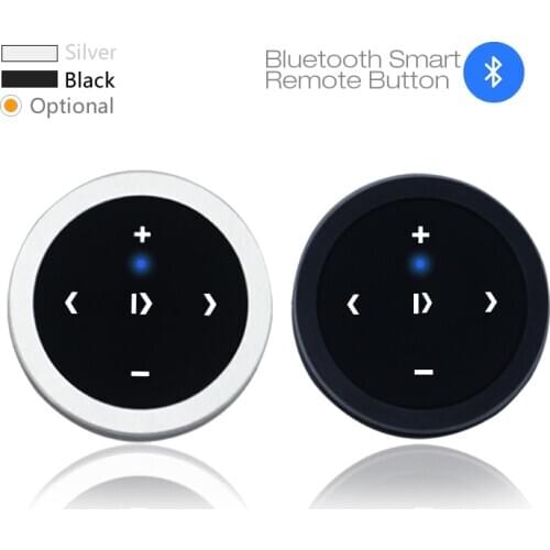 FEELDO Latest Smart Bluetooth Steering Wheel Remote Control Support Music Play SIRI Camera Selfie For IOS Android Portable