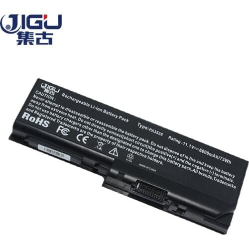 JIGULaptop Battery PA3536U-1BRS PA3537U-1BAS PA3537U-1BRS PABAS100 PABAS101 For Toshiba Equium L350-10L P200 Satellite L350