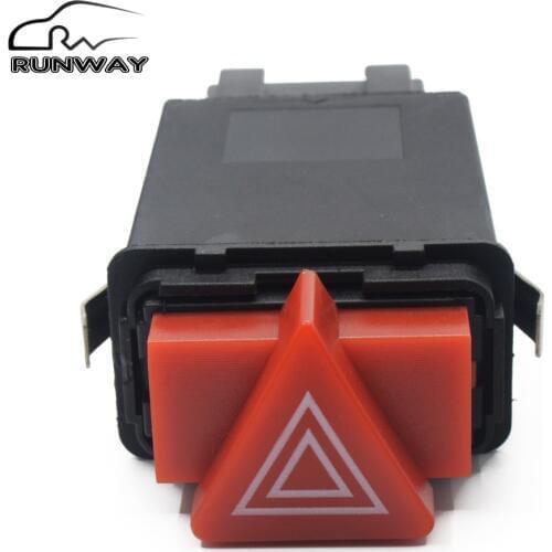 High Quility Master Hazard Light Switch Dash Button 8L0 941 509 L 8L0 941 509L 8L0941509L For Audi A3 8L1 1996 - 2003