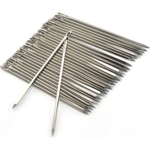 Leathercraft DIY Leather Triangular Needles Leather fur Special Stainless Steel Shaped Pin Stitch Needlework Sewing Supplies