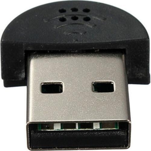 Mini USB Microphone Audio Studio Recording Mic for Computer Laptop JR Deals