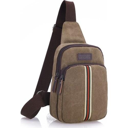 New fashion chest bag leisure travel outdoor sports washed canvas shoulder bag multifunctional backpack simple messenger bag0269