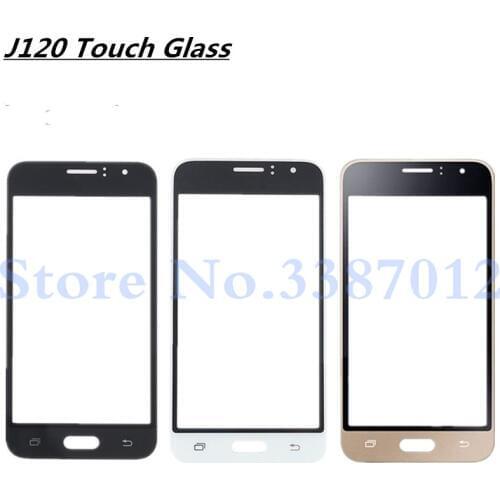 Front Panel For Samsung Galaxy J1 2016 J120 J120F J120H J120M Touch Screen Sensor LCD Display Glass Cover Replacement