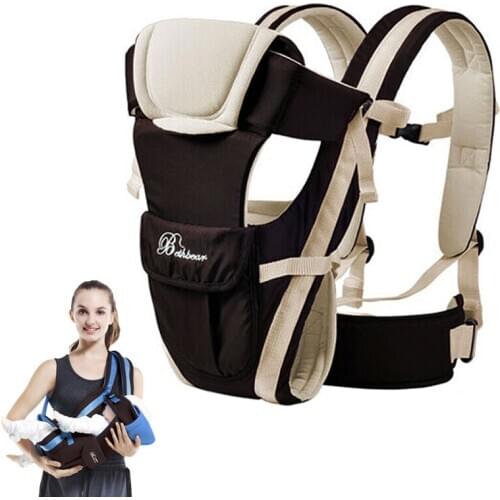 Baby Carrier 0-30 Months Breathable Front Facing 4 in 1 Infant Comfortable Sling Backpack Pouch Wrap Baby Kangaroo New