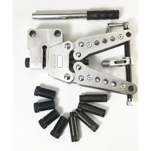 Portable Mechanical Puncher 300KN Angle Steel Punch Copper And Aluminum Row Punching Machine CKJ-21