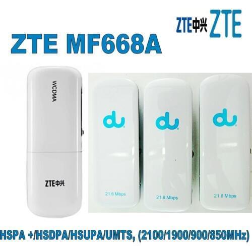 ZTE MF668A UMTS HSPA+ 21Mbps USB Surf Stick