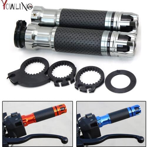 Handlebar Grips Motorcycle Aluminum Hand Handle Grips Dirt Bike Pitbike Motorbike Handlebar For Honda Kawasaki yamaha