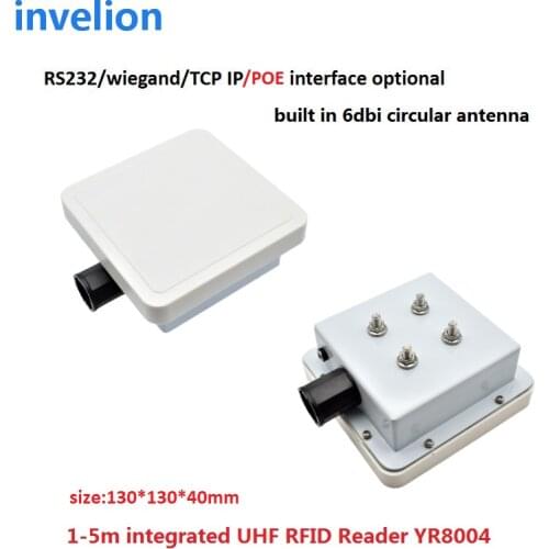 Rfid uhf reader serial port wiegand26 mid-range 2meters gen2 cheap price uhf portable writer usb reader with c# code sdk