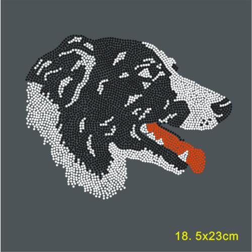 Hotfix Rhinestone Motif Garment Rhinestone Iron-On Transfers For Clothing 10[Pieces Custom Animal Patch Clothing Accessories