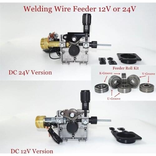 Welding Feeder Roll V U nurl Groove 0.6mm 0.8mm 1.0mm Size 30x10x10mm for steel Aluminum Flux Cord Wire Mig Wire Feeder T5UC