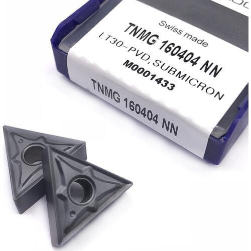 TNMG160404 NN LT30 carbide inserts external latter cutter turning tool tnmg 160404nn cnc machine cutting tool tungsten carbide