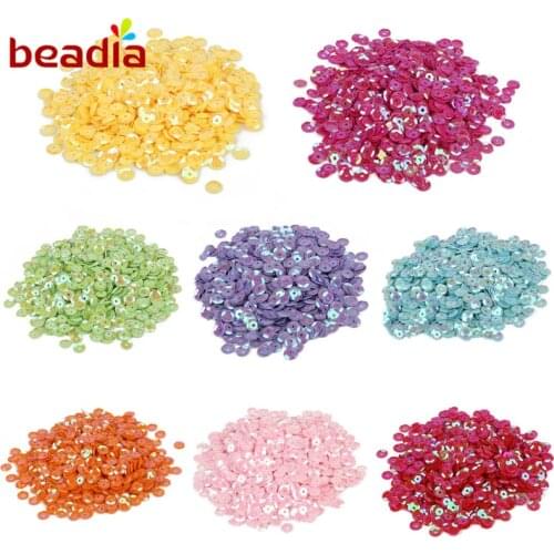 High Quality 20g/lot(approx 1200pcs) (one color per lot) Flake Rainbow Cup Sequin For Home&Wedding Decoration Confetti