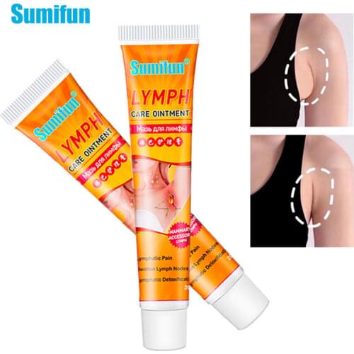 1pcs Sumifun Lymphatic Detox Cream Neck Lymph Patch Anti-Swelling Herbs Ointment Armpit Lymph Nodes Medical Plaster Health Care