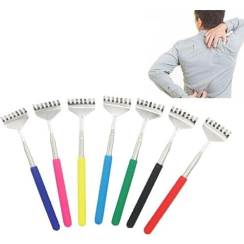 1pcs Back Scratcher Telescopic Scratching Backscratcher Massager Back Scraper Extendable Telescoping Itch Health Care Relaxation