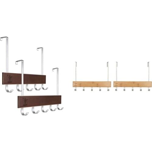 2 Packs over the Door Hook Door Hanger over the Door Towel Rack for Hanging,Door Coat Hanger Towel Hanger Over