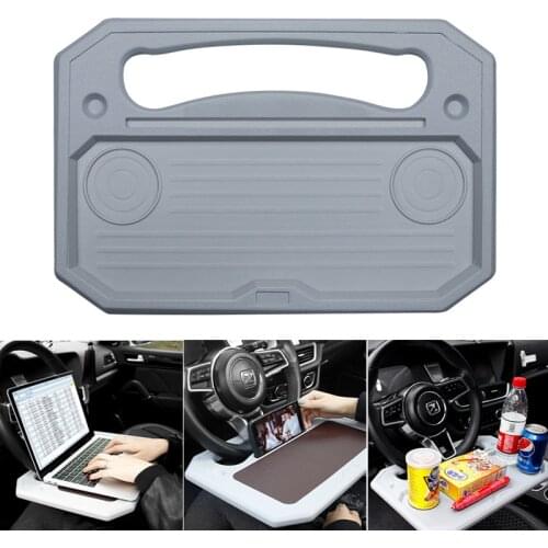 Car Table Steering Wheel Eat Work Cart Drink Food Coffee Goods Holder Tray Car Laptop Computer Desk Mount Stand Seat Table