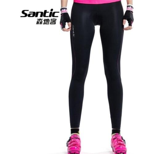 Spring Summer Women Cycling Pants Quick Dry Breathable Elastic Padded Downhill MTB Road Bike Pants Long Bicycle Trousers