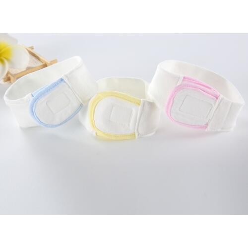 Infant Baby Newborn Diaper Belt Buckle Cotton Cartoon Baby Diaper Magic tape Fasteners Kids Fixed Belt Strap 0-1 year