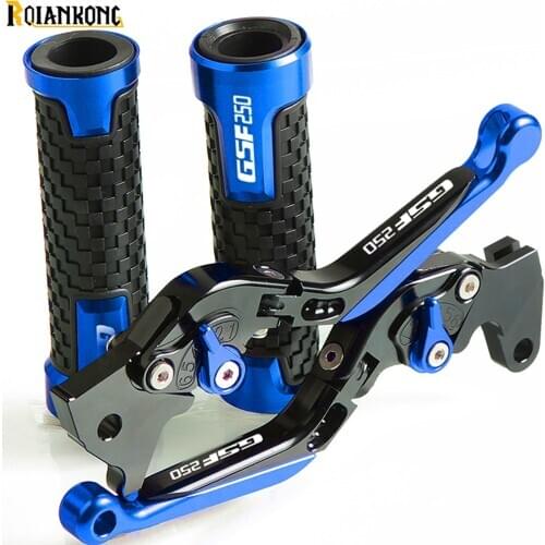 GSF250 Bandit Motorcycle Clutch Brake Lever Handle CNC Aluminum Adjustable Foldable Levers FOR SUZUKI GSF 250 BANDIT ALL YEAR