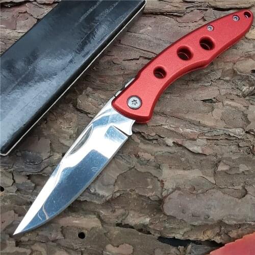 Outdoor Tactical Camping Hunting Survival Pocket Folding Knife Peeler Camp Open Multi Blade Tool Outdoor Razor Fold Pare Sharp