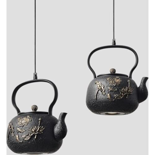 Chinese Vintage Designer Classical Pendant Lights Zen Art Led Light Fixtures Decor Bedroom Restaurant Bar Tea Room Study Store