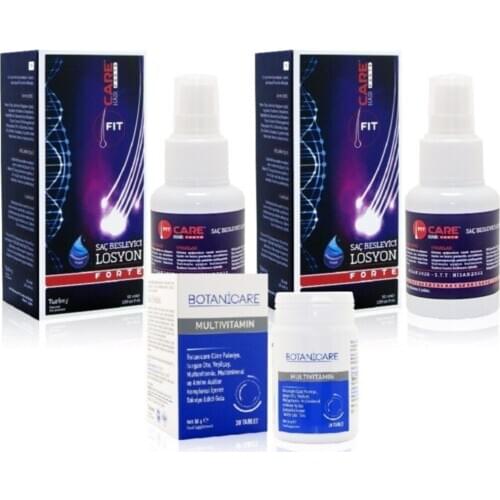 Hair Cure Care Lotion 2 PCs + Multivitamin