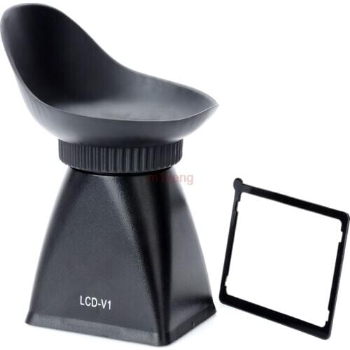 V1 3" LCD Viewfinder extender 2.8X eyecup hood For Canon 500D 5DII 5d2 7d nikon d3 d700 d800 d7000 camera