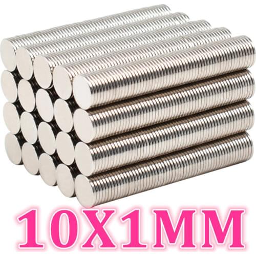 50 pcs magnets super NdFeB Neodymium Disc Magnets Dia 10mm x 4mm N35 Rare Earth NdFeB Magnet
