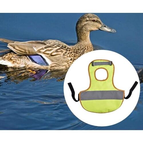 NHBR Hen Apron Chicken Duck Vest Reflective Hen Saddle Apron Feather Protection Holder Chicken Clothes Poultry
