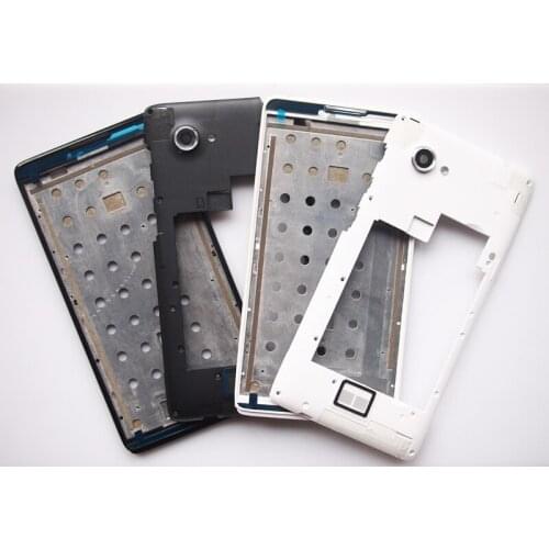 BaanSam New Front Frame LCD Screen Frame Middle Frame Housing Case For Lenovo A880 A889 With 3M Adhesive+Antenna+Camera Lens