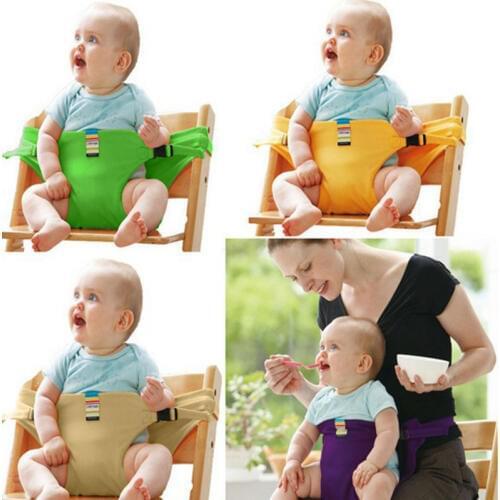 New Baby Carriers Waist Stool 3-24 Months Baby dining Seat belt portable High Chair Booster Safety Seat Strap Harness