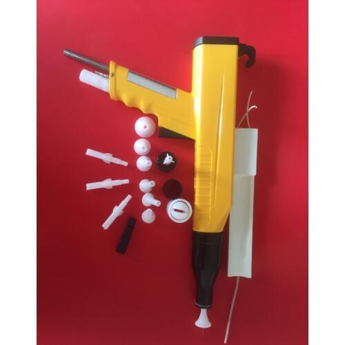 Electrostatic powder coating spray gun+high voltage cascade+nozzle suits for KCI