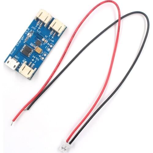 Mini Solar Lipo Charger Board CN3065 Lithium Battery Charge Chip DIY Outdoor Charging Board Module with Connector Wire