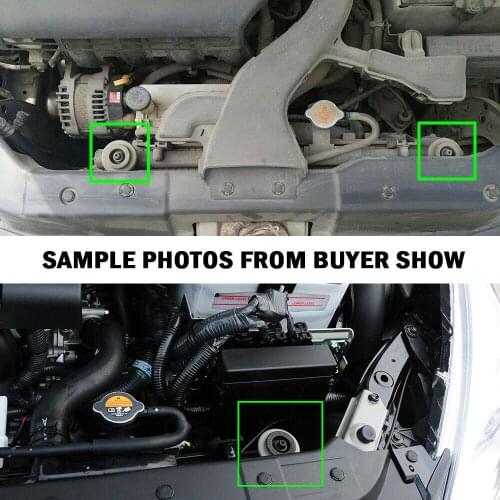 1 Pair 2pcs For Nissan X Trail T30 T31 T32Mount Rubber Radiator Bushing Mounting Bracket 21506-4M400