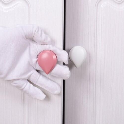 1pc Children Pulls Water Drop Shape Pulls Kitchen Cabinet Handles Door Knobs Furniture Hardware Home Improvement Free Hipping